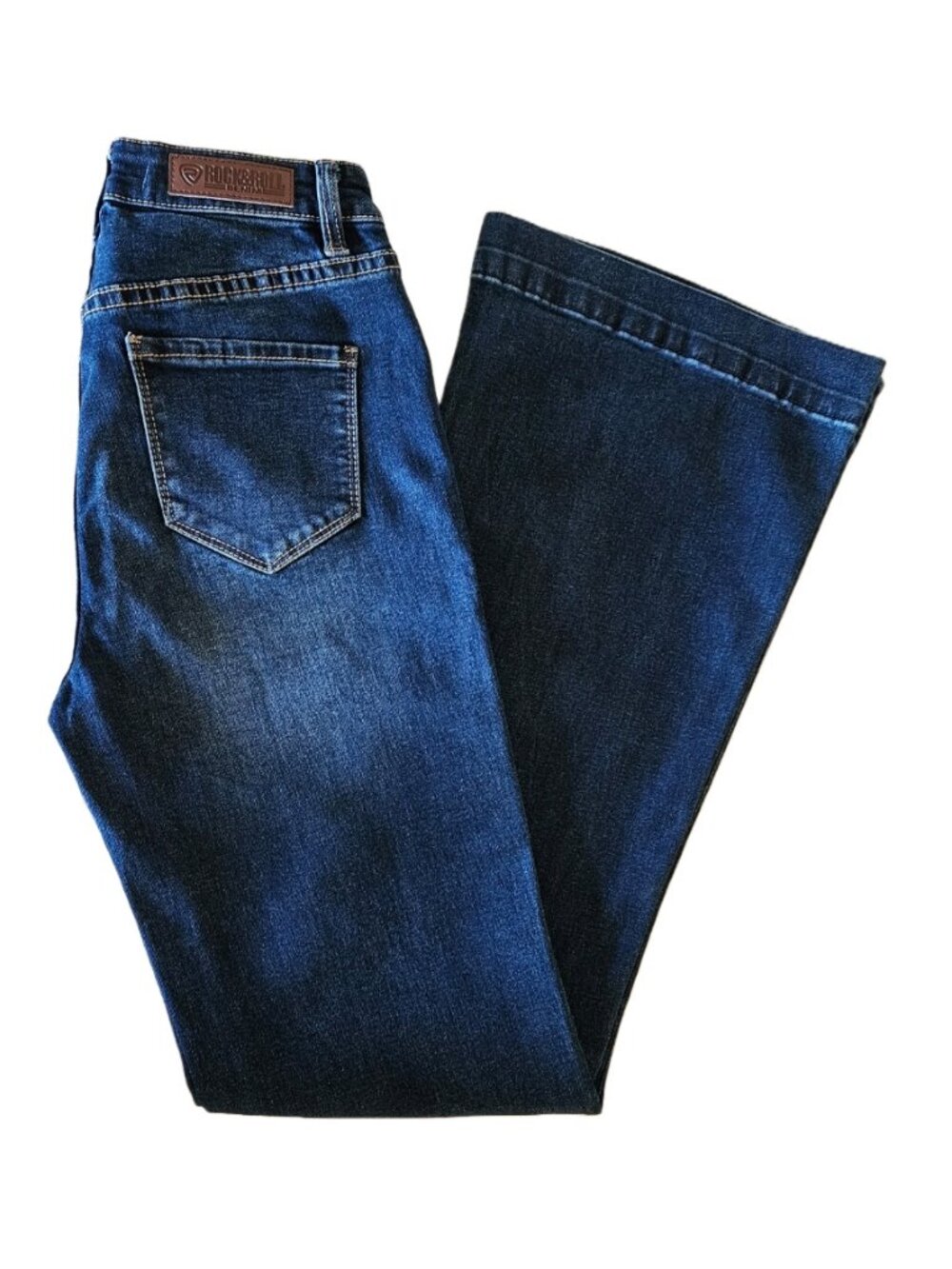 Rock & Roll Denim WH3522 Women’s High Rise Trouser Jeans 27x34